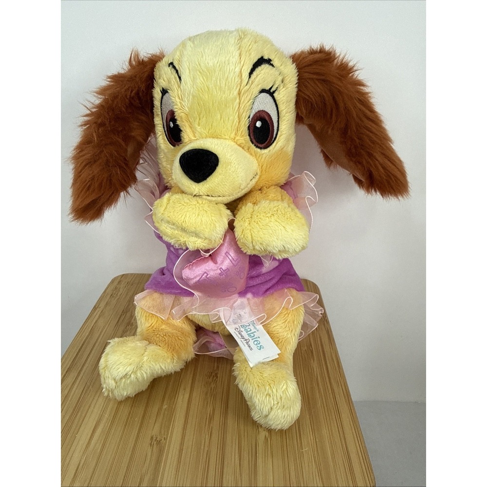 Disney Parks Disney‎ Babies Stuffed Animal Lady Plush Blanket Lady and the Tramp